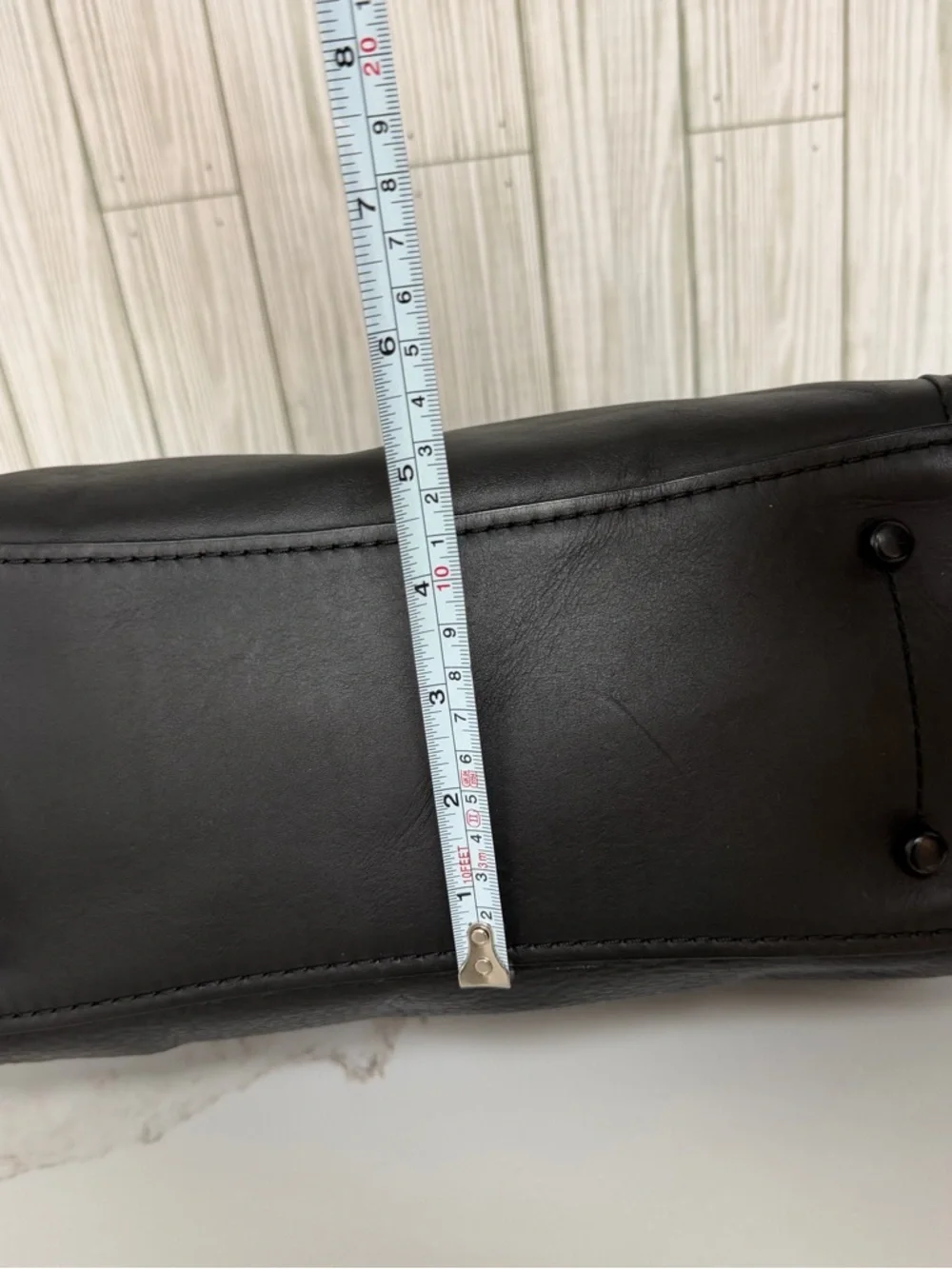 Coach Black Leather & Suede Satchel Top Handle Bag Turnlock Crossbody Purse